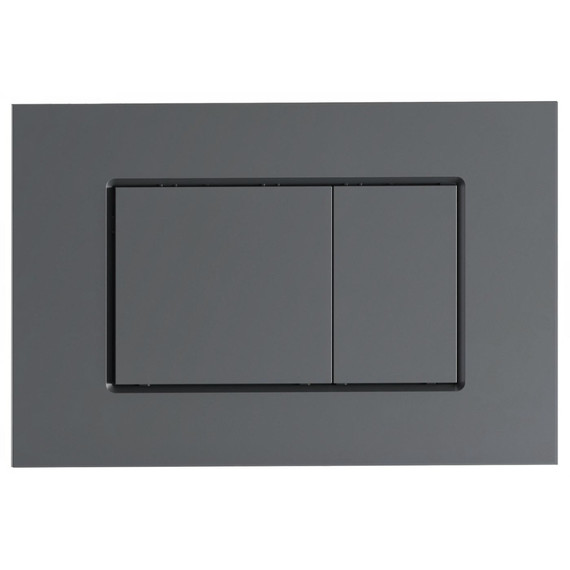 Кнопка смыва Allen Brau EVO S 9.2EV01.GR, графит - фото 