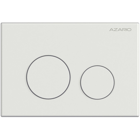 Кнопка смыва Azario AZ-ИУ00010, белый глянцевый - фото 