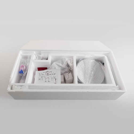 Душевой комплект Cezares: Душевая стойка LUX-CVD-01 + смеситель для раковины LUX-LS-01-W0 (Новинка 2025) - фото 14