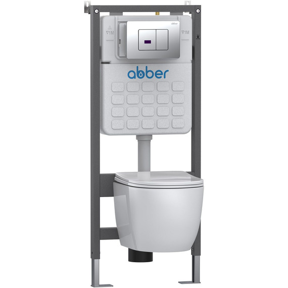 Кнопка смыва сенсорная Abber AC0122S - фото 3