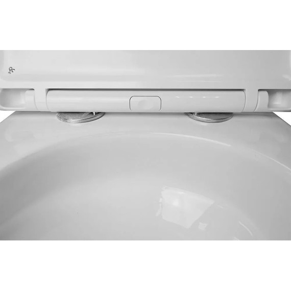 Инсталляция с подвесным унитазом комплект: Aquatek Standart 50 INS-0000012 с подвесным безободковым унитазом Azario Grado AZ-0046-UQ3 сиденье микролифт (Система смыва торнадо) - фото 11