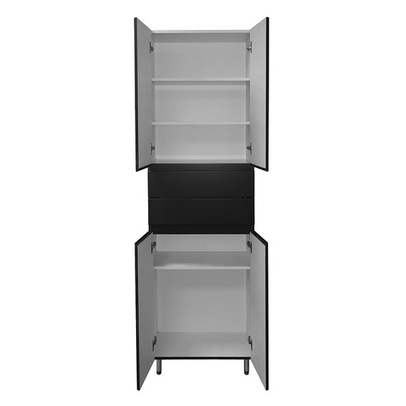 Пенал напольный AN Эстелла 60 см, графит - фото 2