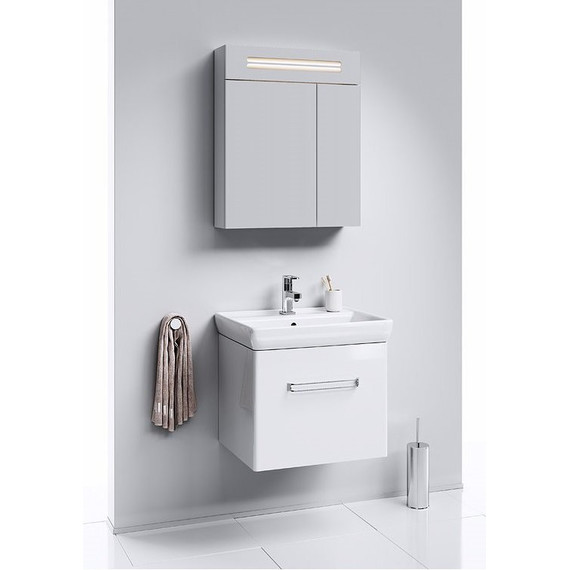 Тумба подвесная с раковиной Aqwella Нео 60 см Neo.01.06/1 - фото 5