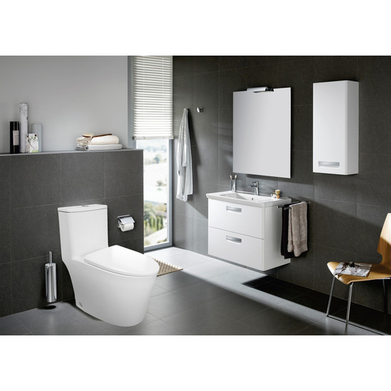 Унитаз-моноблок безободковый Azario Ansa AZ-2301 с тонкой крышкой микролифт - фото 14