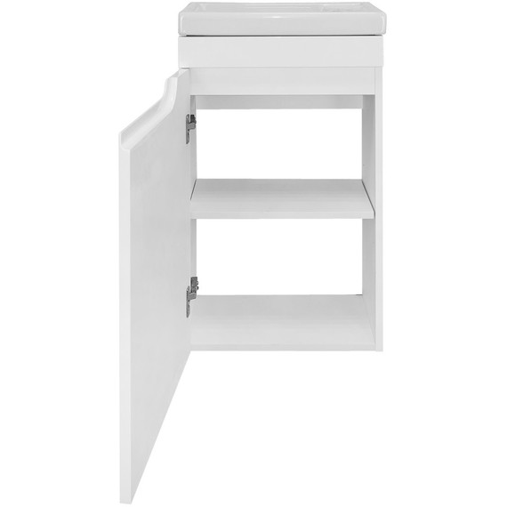 Тумба подвесная с раковиной Loranto Kantri 45 см L CS00097244 (раковина Фостер 45) - фото 9