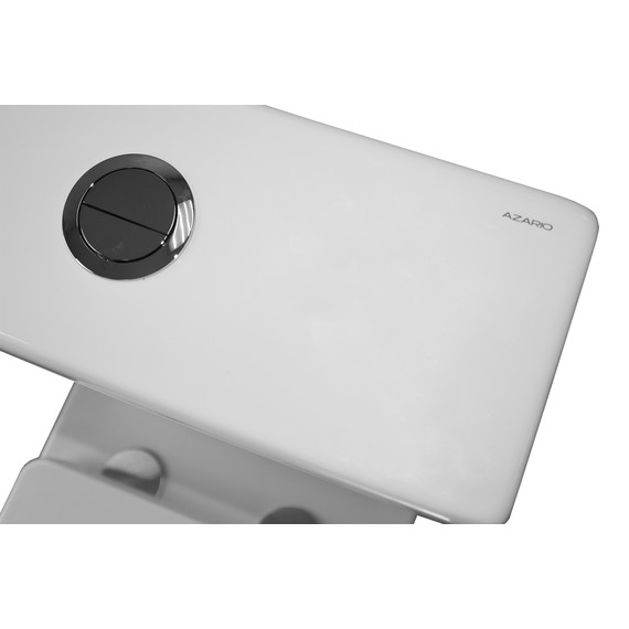 Унитаз-компакт безободковый Azario Ferra AZ-1015 с тонкой крышкой микролифт - фото 10