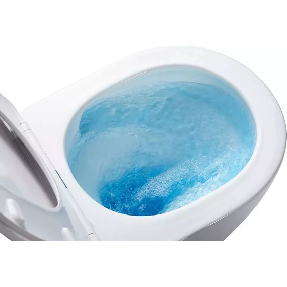 Инсталляция с подвесным унитазом комплект: Grohe Rapid SL 38772001 с подвесным безободковым унитазом Azario Grado AZ-0046-UQ1 сиденье микролифт, крепление, кнопка смыва хром (система смыва Торнадо) - фото 8