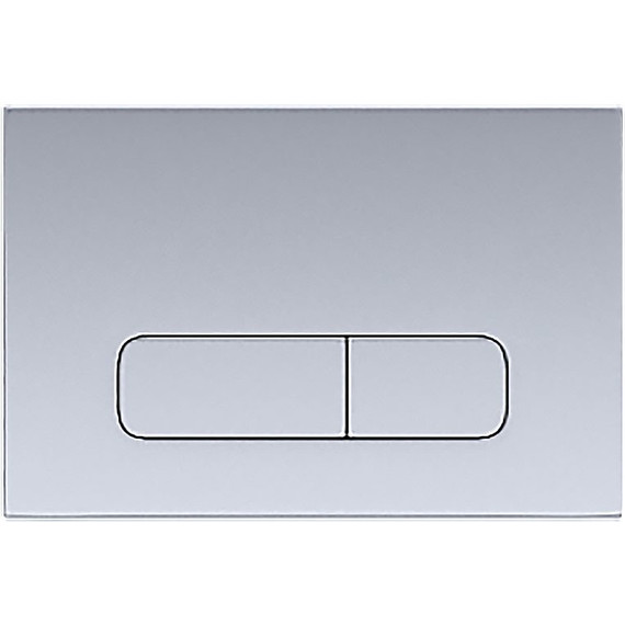 Кнопка смыва Azario Forte AZ-100-003F, хром матовый - фото 