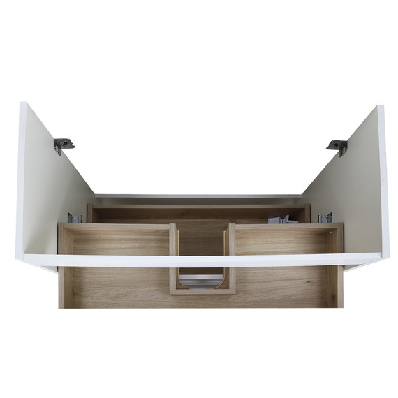 Тумба подвесная с раковиной Azario Мила 80 см CS00091365, белый матовый - фото 4