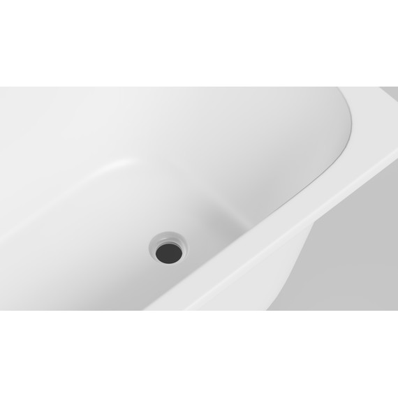 Ванна каменная Salini Orlanda 168x69 см 102021M (S-Stone) матовая - фото 7