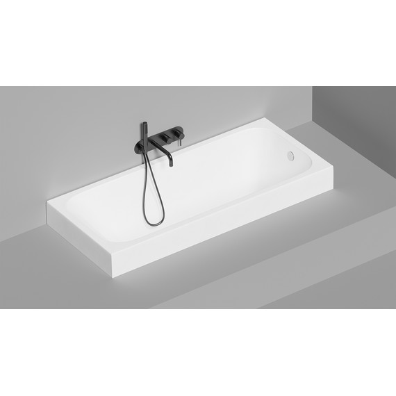 Ванна каменная Salini Orlanda 160x70 см 102015M (S-Sense) матовая - фото 4