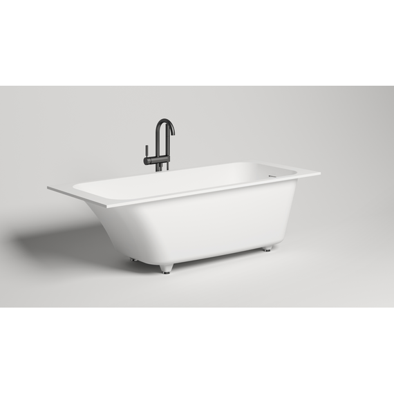 Ванна каменная Salini Orlanda 180x80 см 102112M (S-Sense) матовая - фото 2