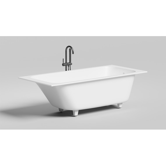 Ванна каменная Salini Orlanda 180x80 см 102012M (S-Sense) матовая - фото 2