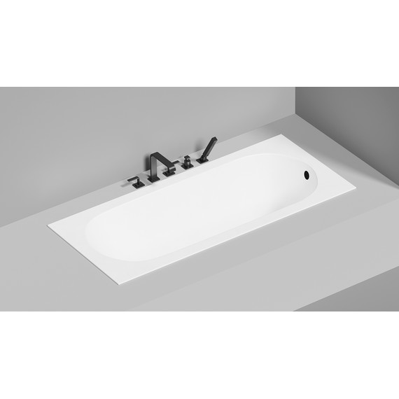 Ванна каменная Salini Ornella 170x75 см 102311M (S-Sense) матовая - фото 6