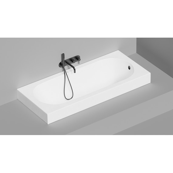 Ванна каменная Salini Ornella 170x75 см 102311G (S-Sense) глянцевая - фото 7