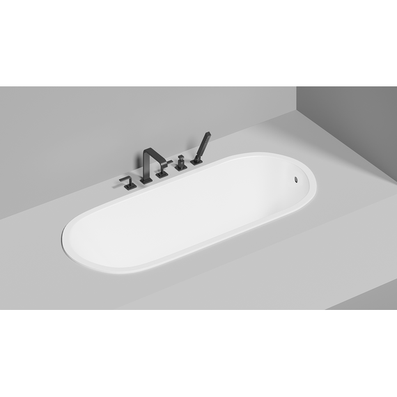 Ванна каменная Salini Ornella 169x75 см 102321M (S-Stone) матовая - фото 11