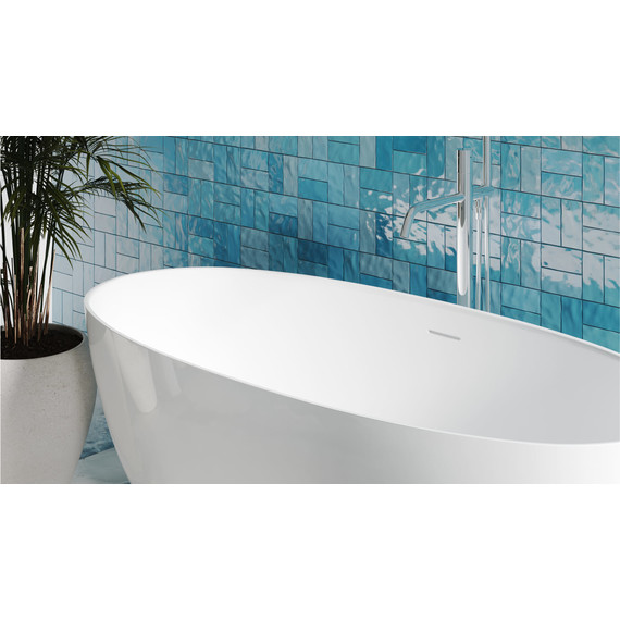 Ванна каменная Salini Alda 170x80 см 101922M (S-Stone) матовая - фото 6