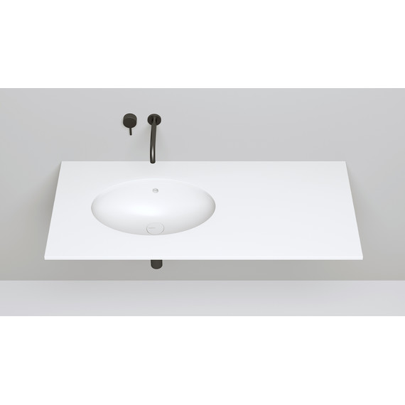 Раковина врезная под столешницу Salini Marea 12 55 см 1101109G (S-Sense) глянцевая - фото 6