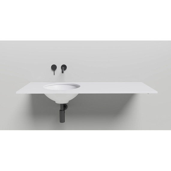 Раковина врезная под столешницу Salini Marea 05 42 см 1802205M (S-Stone) матовая - фото 4