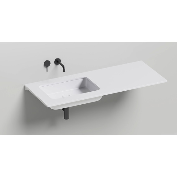 Раковина врезная под столешницу Salini Marea 09 55 см 1802209M (S-Stone) матовая - фото 5