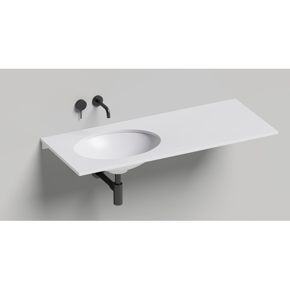 Раковина врезная под столешницу Salini Marea 11 55 см 1802211M (S-Stone) матовая - фото 5