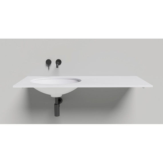 Раковина врезная под столешницу Salini Marea 11 55 см 1802211M (S-Stone) матовая - фото 4