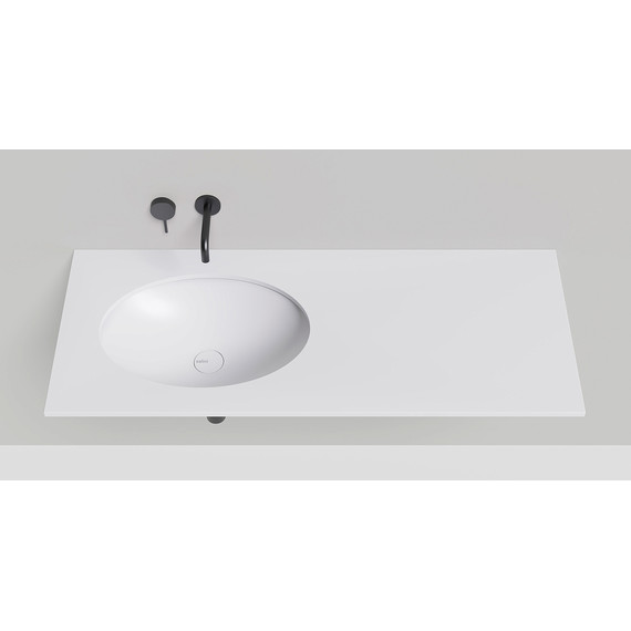 Раковина врезная под столешницу Salini Marea 11 55 см 1802211M (S-Stone) матовая - фото 6