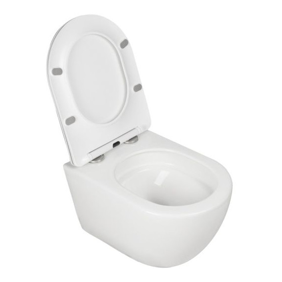 Инсталляция с подвесным безободковым унитазом AN Navi сиденье микролифт, крепление (система смыва Торнадо) - фото 16