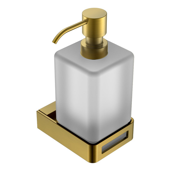 Дозатор для жидкого мыла Boheme Q 10957-BR, цвет бронза - фото 