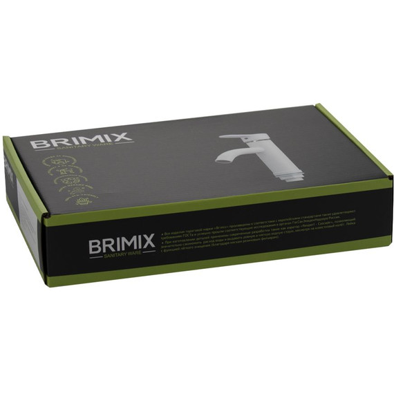 Смеситель для раковины Brimix 5993, белый (материал абс пластик) - фото 2