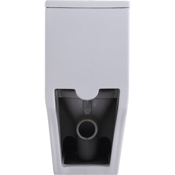 Унитаз-моноблок безободковый SantiLine SL-5024 с тонкой крышкой микролифт - фото 8