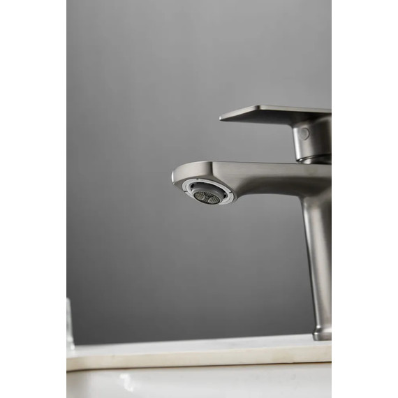 Смеситель для раковины Haiba HB10726-3, графит - фото 4