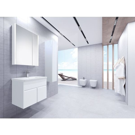 Зеркальный шкаф ROCA The Up 70 см ZRU9303016, белый - фото 5