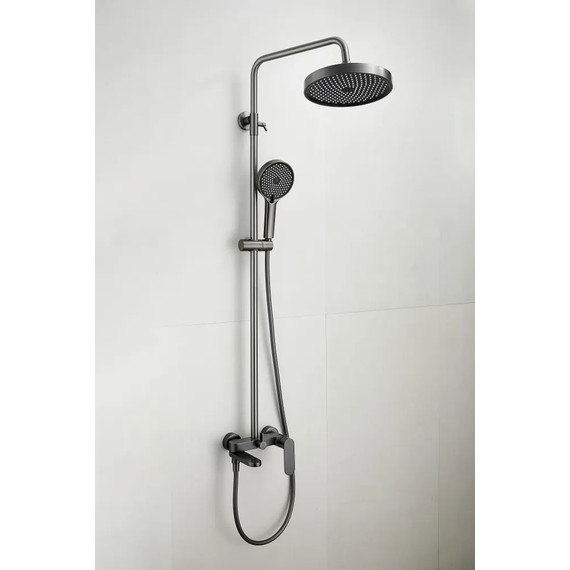 Душевая стойка Belz B24713-3, оружейная сталь - фото 2