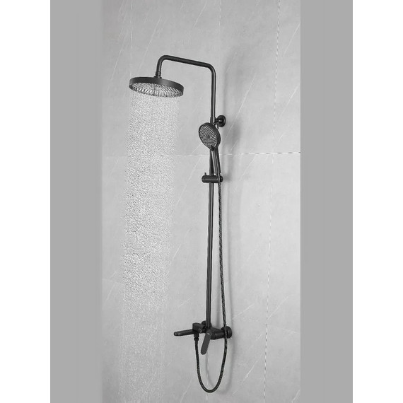 Душевая стойка Belz B24713-7, чёрный - фото 2