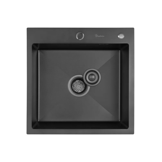 Кухонная мойка Diadonna DS5050BL, чёрный - фото 