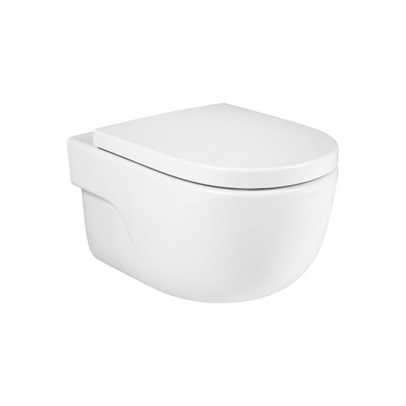 Унитаз подвесной безободковый Roca Meridian-N 7346244000 - фото 