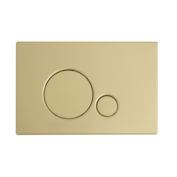 Кнопка смыва BelBagno Sfera CZR/BB-SR-BORO, брашированное золото - фото 