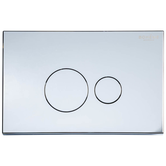 Кнопка смыва Boheme 668-CR, хром - фото 
