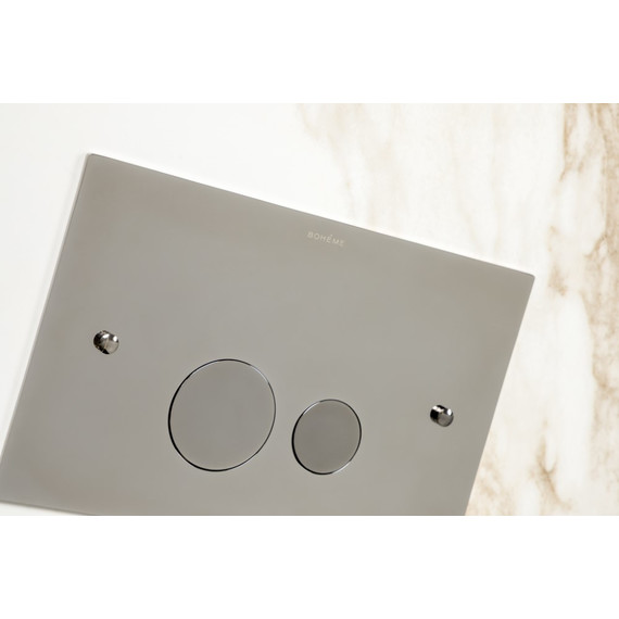 Кнопка смыва Boheme 648-SGM, графит глянцевый - фото 4