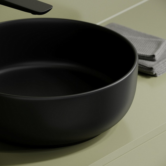Раковина-чаша Ceramicanova Taycan 37 см CN12003MB, чёрный матовый - фото 2