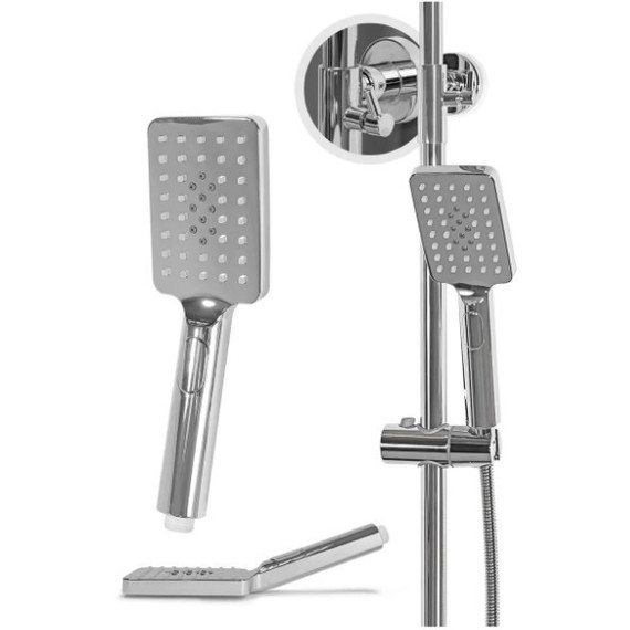 Душевая стойка с термостатом Grocenberg GB7005CR - фото 6