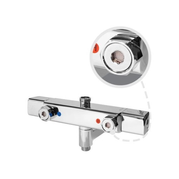 Душевая стойка с термостатом Grocenberg GB7005CR - фото 5