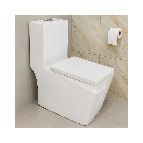 Унитаз-моноблок безободковый Azario RAYO AZ-6385 с крышкой микролифт - фото 10