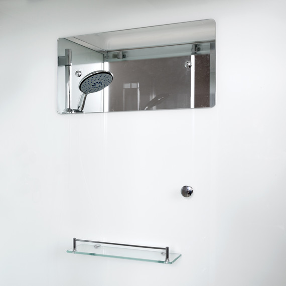 Душевая кабина Avacan 100x100 см D10S, хром/матовое (безсиликоновая сборка) - фото 8