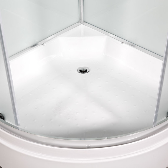 Душевая кабина Avacan 100x100 см D271S, хром/матовое (безсиликоновая сборка) - фото 7