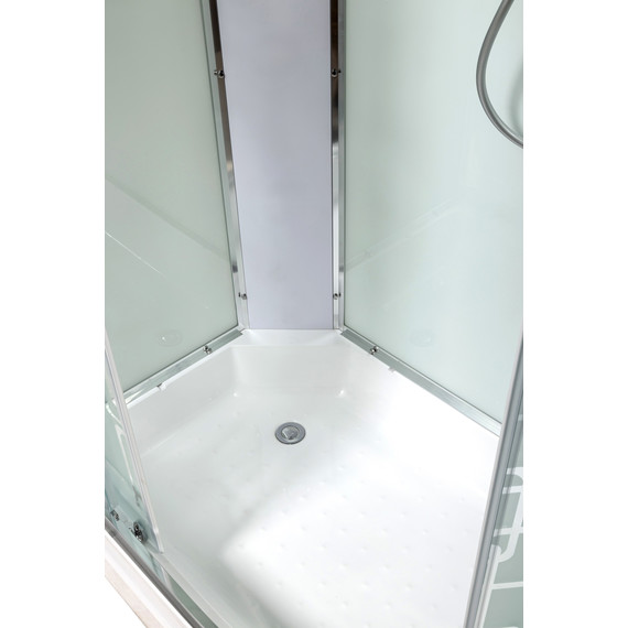 Душевая кабина Avacan 120x80 см EM2712LN, хром/узор (безсиликоновая сборка) - фото 12