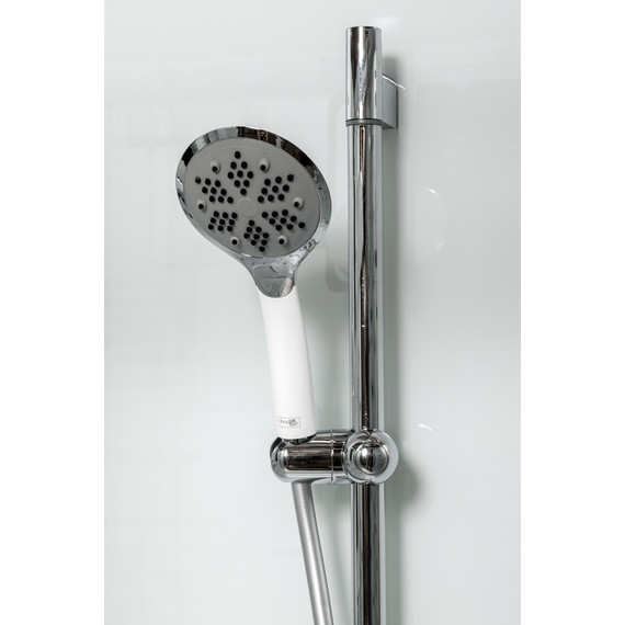 Душевая кабина Avacan 100x100 см EM4510N, белый/узор (безсиликоновая сборка) - фото 5