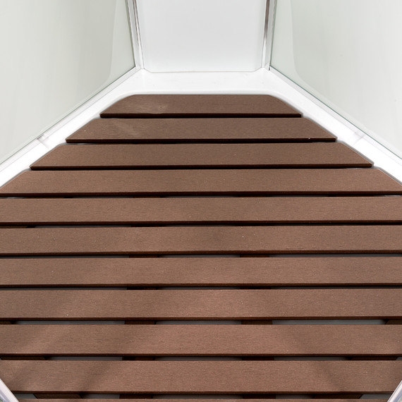 Гидробокс Avacan 80x80 см EM1580GM+EL, хром/узор (безсиликоновая сборка) - фото 19