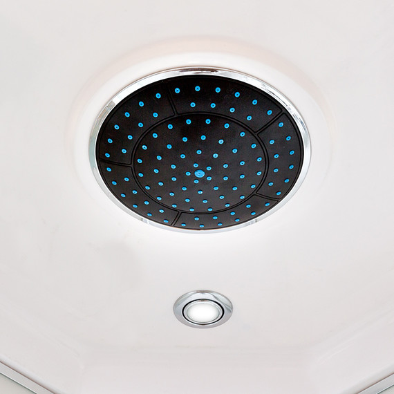 Гидробокс Avacan 80x80 см EM1580GM+EL, хром/узор (безсиликоновая сборка) - фото 23